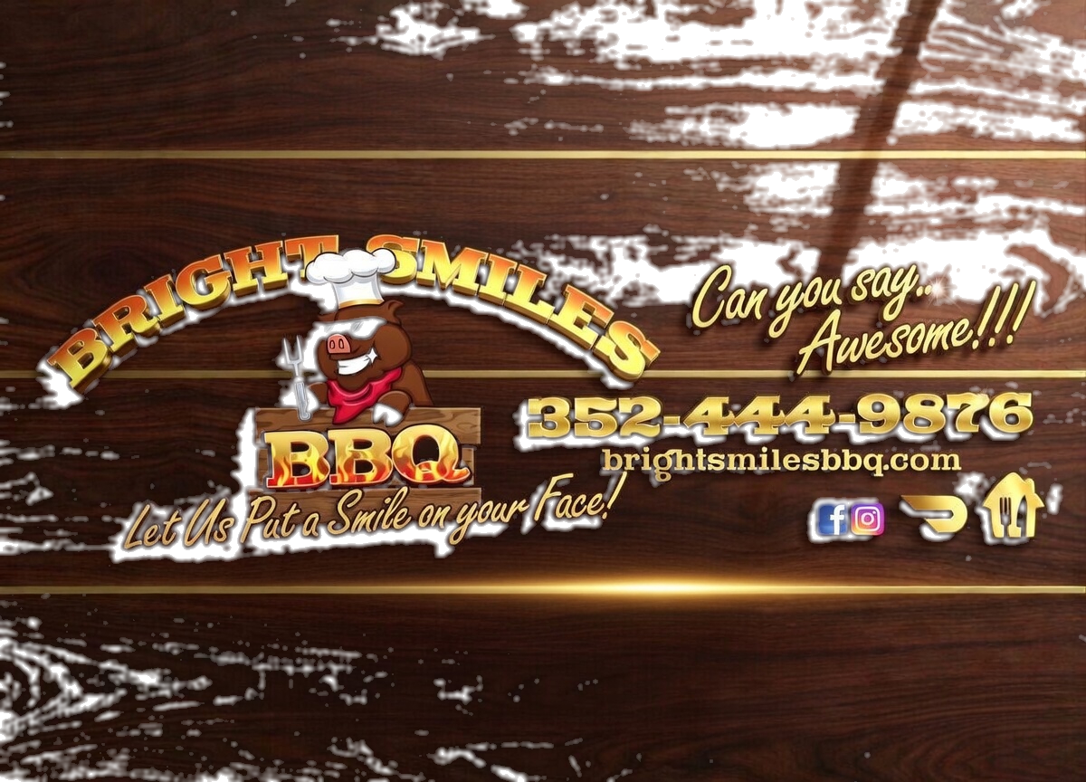 Bright Smiles BBQ website screenshot