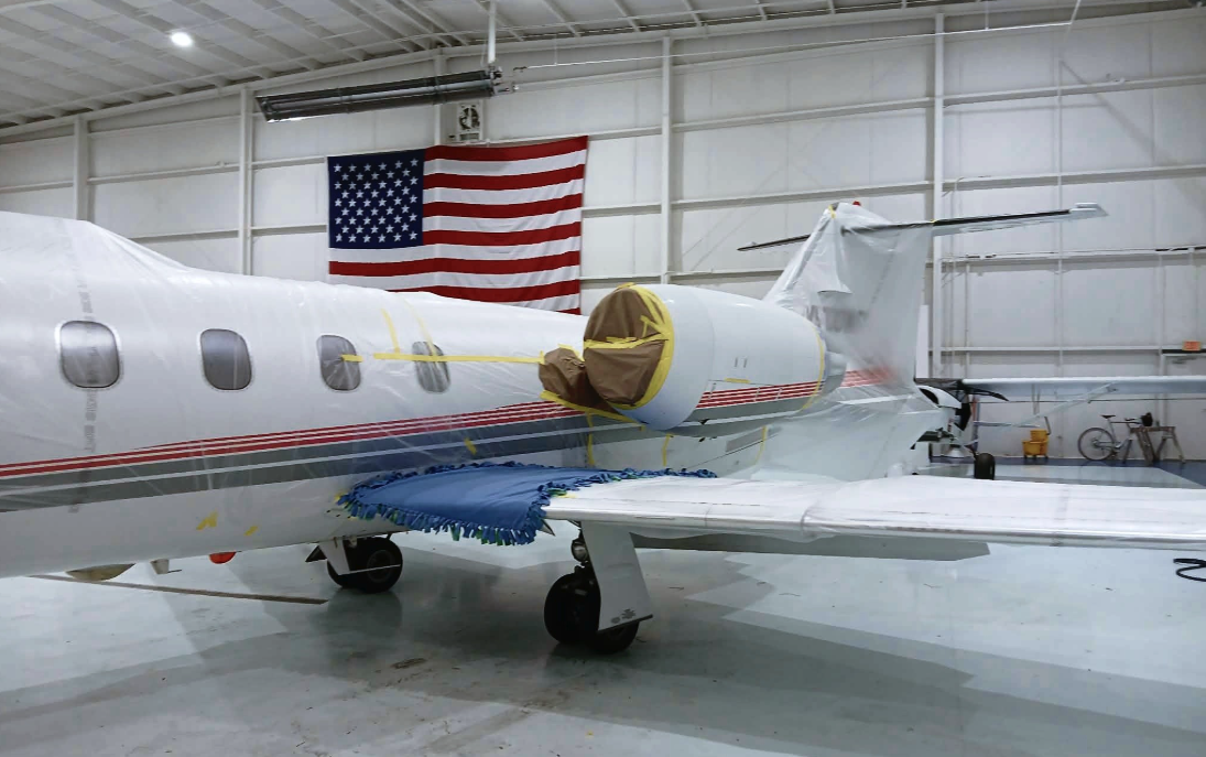Insurance and storm damage aircraft repair
