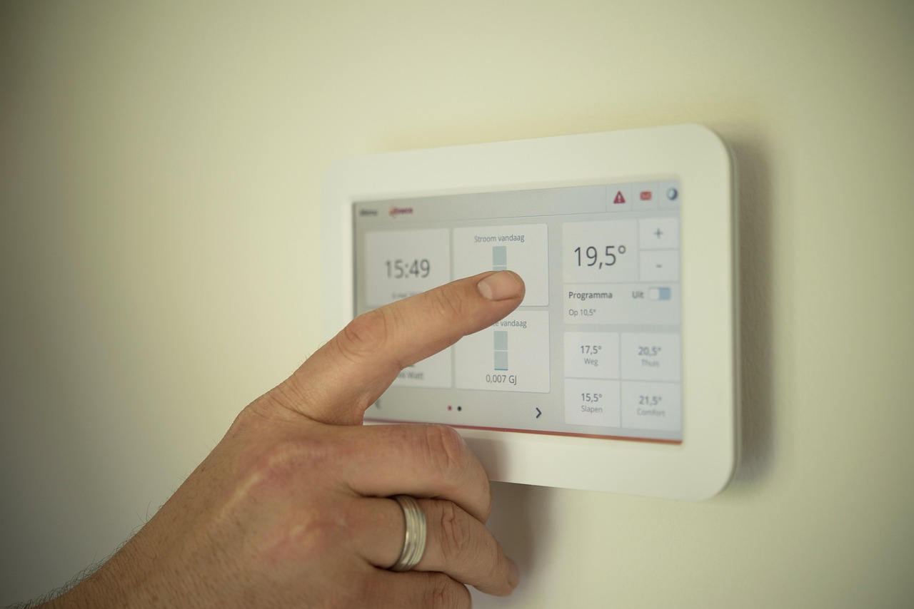 Home automation installation — lighting, climate, scenes