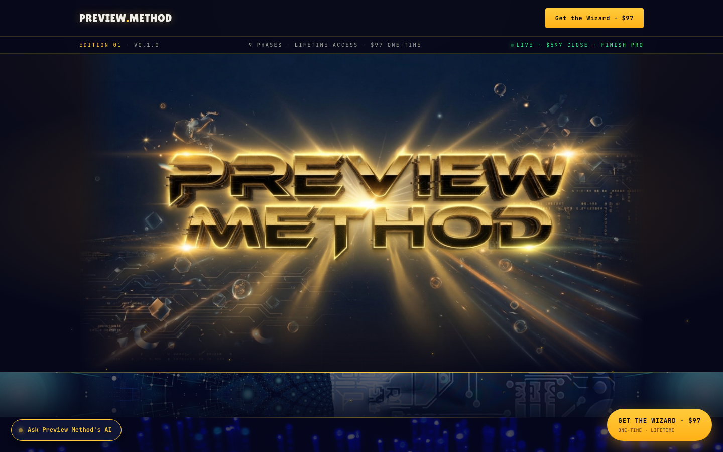 Preview Method website
