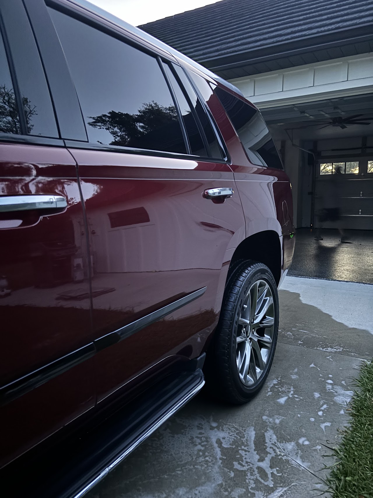 Exterior hand wash and shine