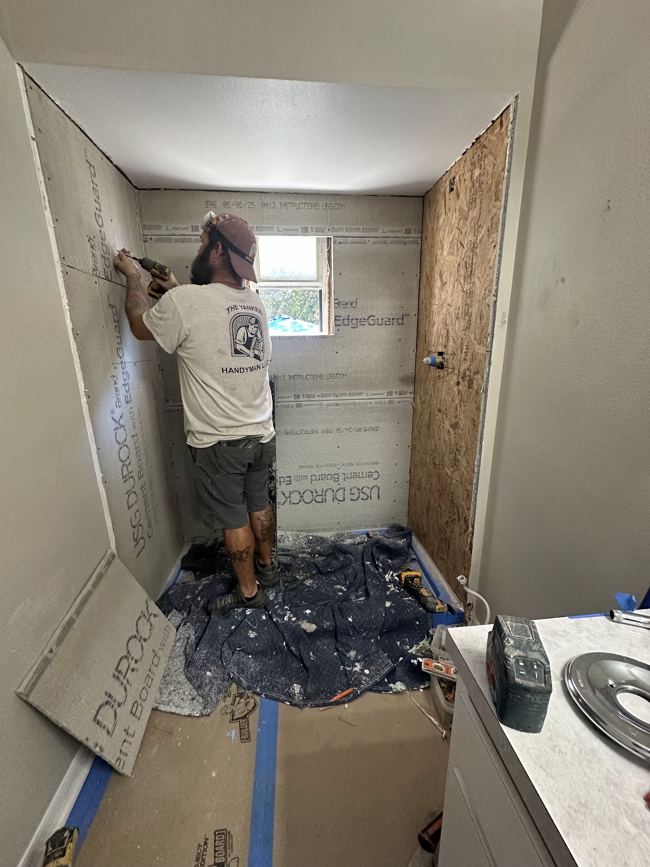 Plumbing and fixture installs